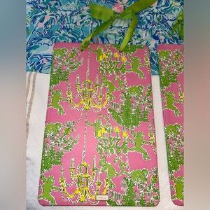 4 Lilly Pulitzer magnetic boards 12x18